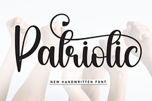 Patriotic | Script Font