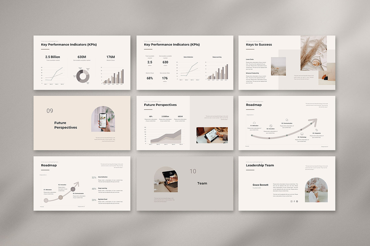 Canva Pitch Deck Presentation, a Presentation Template by CreativityForest (Photo 9 of 12)