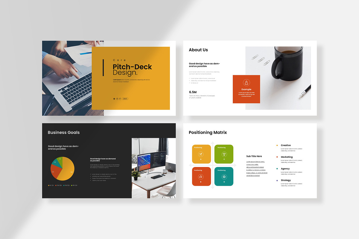 Pitch Deck Presentation Template preview 3