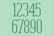 Display Dots Six Font, a Font by GG Design (Thumbnail 5 of 6)