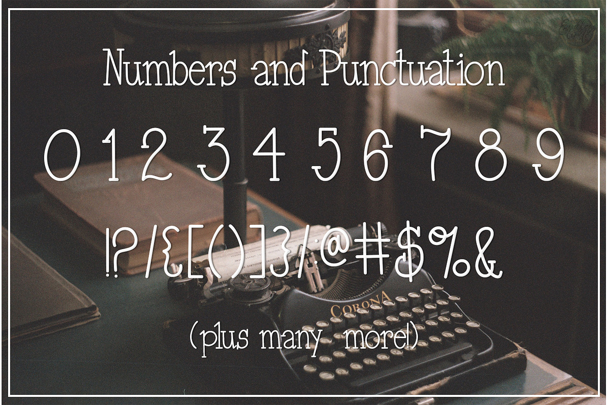 Retro Typewriter - A Classic Font, a Slab Serif Font by Endless Time Graphics (Photo 7 of 7)