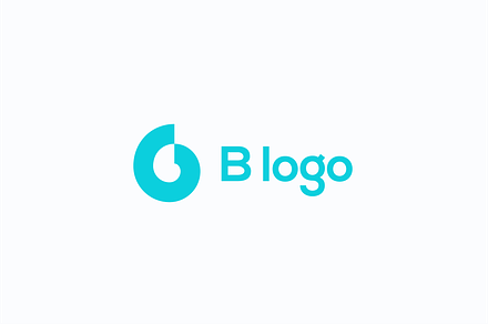 B logo