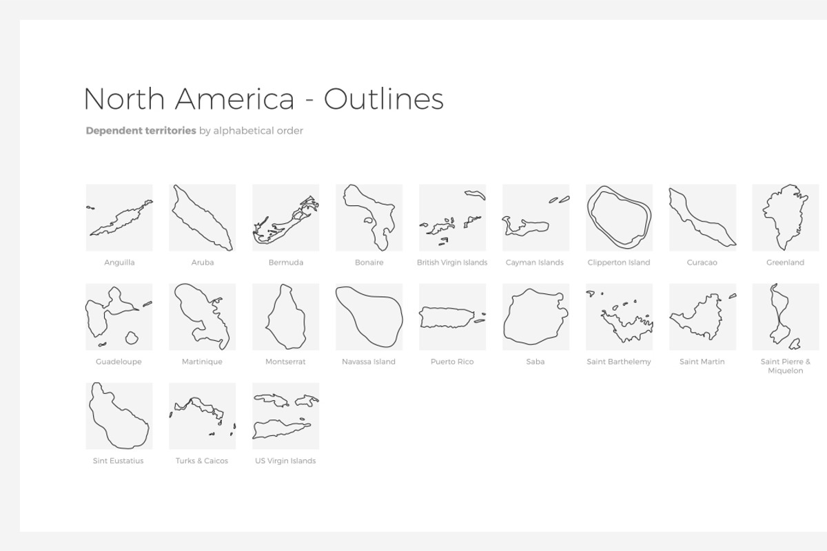 ONE WORLD ICONS - Countries, an Outline Icon by Uniko Studio (Photo 8 of 10)