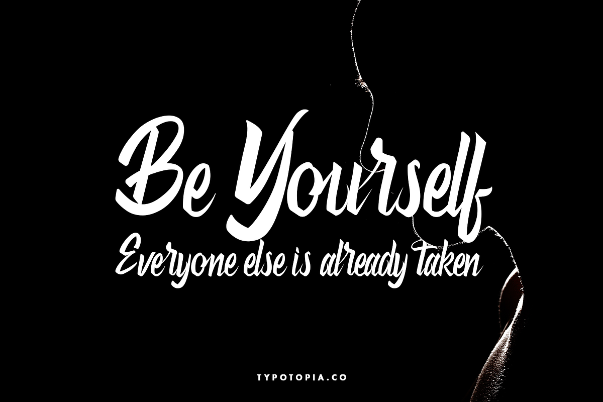 Antheme Script Typeface, a Script Font by edukka (Photo 3 of 10)