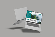 Laptop Mockup, a Device Mockup by lamorastudio (Thumbnail 10 of 11)