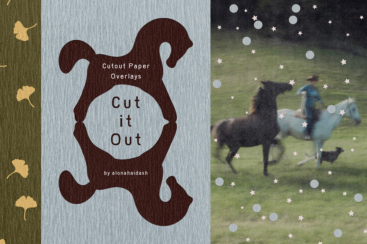 Cut It Out - Cutout Paper Overlays, a Texture Graphic by alonahaidash (Photo 1 of 26)