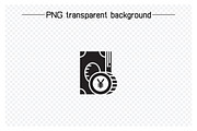 Yuan Cash Money Icons Set, a Finance Illustration by Designfour (Thumbnail 5 of 7)