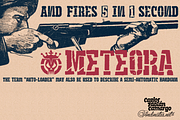 Meteora Type Family / 2 Fonts, a Font by Andinistas Fonts (Thumbnail 1 of 5)