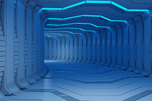 Futuristic Tunnel 10