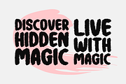 Make Magic Typeface, a Handwritten Font by Seemly Fonts (Thumbnail 2 of 6)