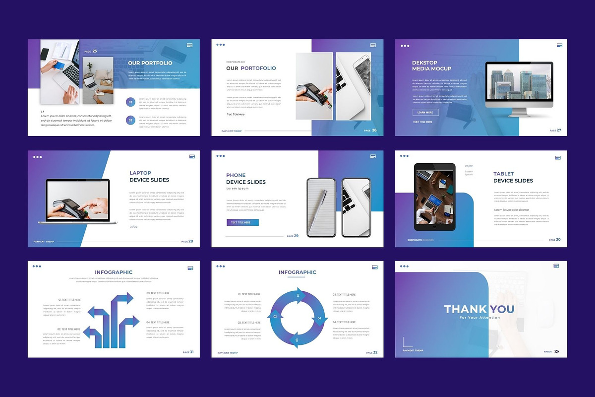 FEYMENT Digital Payment Google Slide, a Presentation Template by Rizki Herdian (Photo 5 of 5)