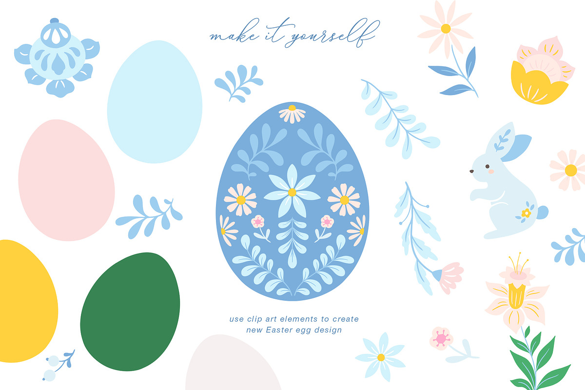 Folk Art Easter Illustrations & more, an Animal Illustration by Inna Moreva (Photo 7 of 13)