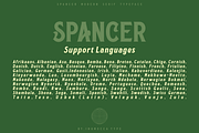 Spancer + BONUS, a Serif Font by inumocca_type (Thumbnail 7 of 11)