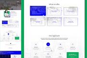 GREEN ME Landing Page PSD Template, a Landing Page Template by Better Be a Designer (Thumbnail 3 of 5)