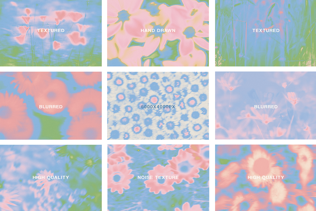 Bloom Mirage - Pastel Floral Texture, a Background Graphic by DigARTbyHavroshka (Photo 8 of 10)