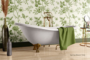 Modern Floral Toile de Jouy Patterns, a Pattern Graphic by AnnArt (Thumbnail 5 of 13)
