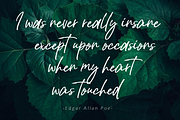 Beatrice Script, a Script Font by AMINMARIO (Thumbnail 5 of 6)