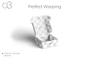Front Tuck Square Mailing Box Mockup, a Packaging Mockup by Sheikhadesign (Thumbnail 4 of 10)