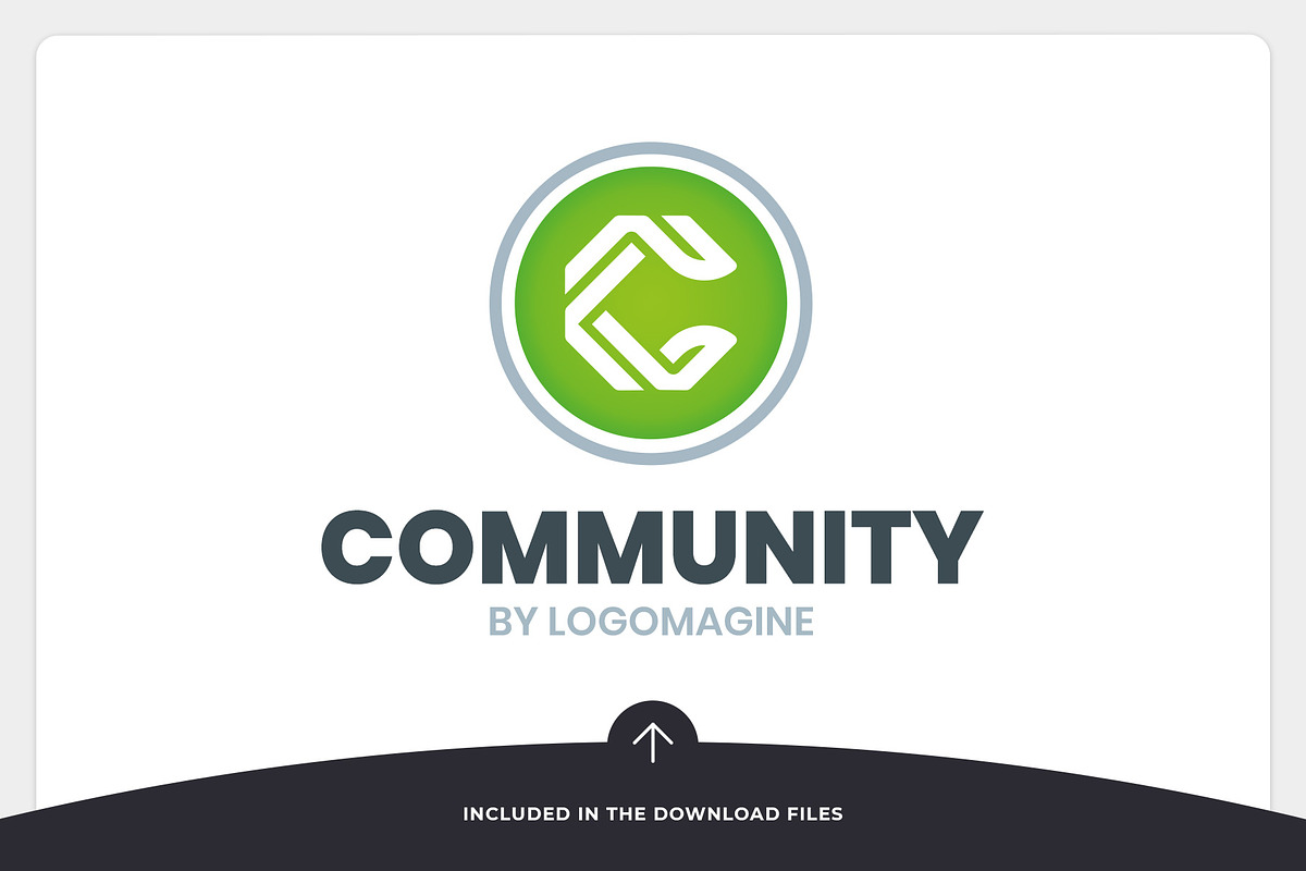 Community - Letter C Logo Template, a Branding & Logo Template by LOGOMAGINE (Photo 7 of 16)