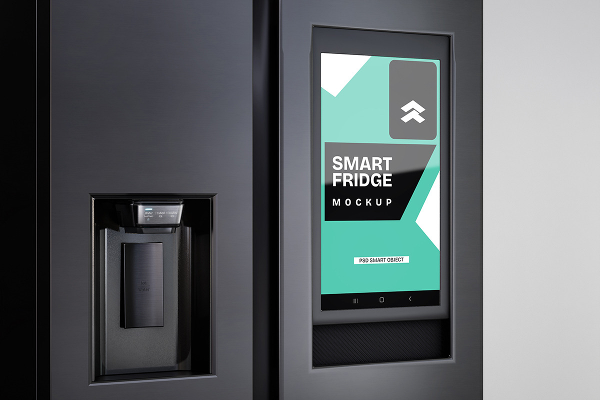 Smart Fridge - Mockup, a Mockup by Rometheme Std (Photo 4 of 5)