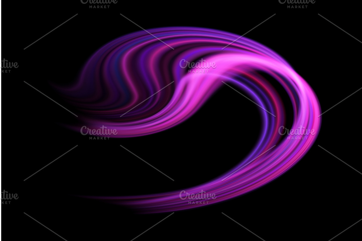 Modern abstract high speed movement, a Technology Illustration by BeOGraphic