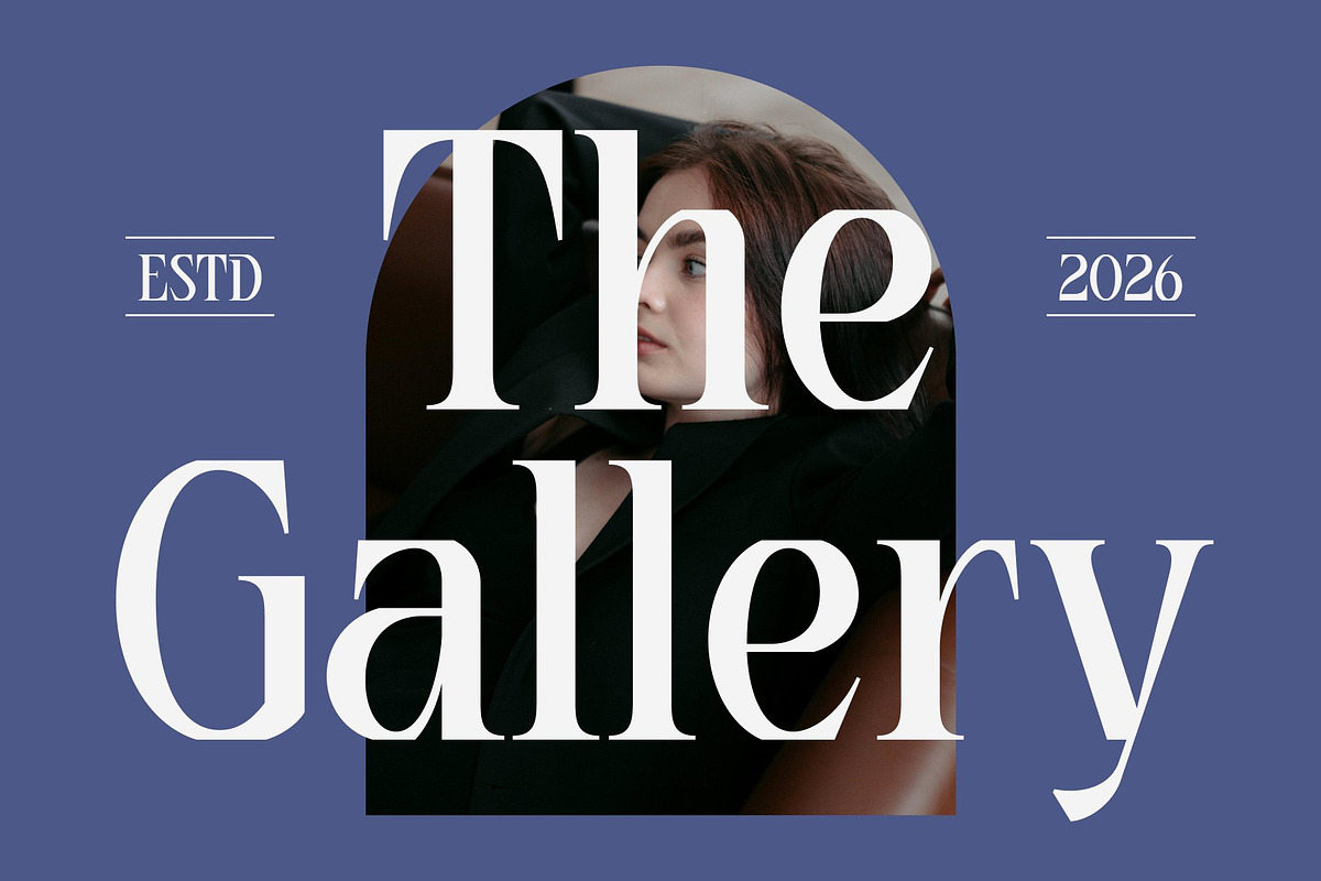 CS Deron – Modern Serif Font, a Serif Font by Craft Supply Co. (Photo 3 of 8)