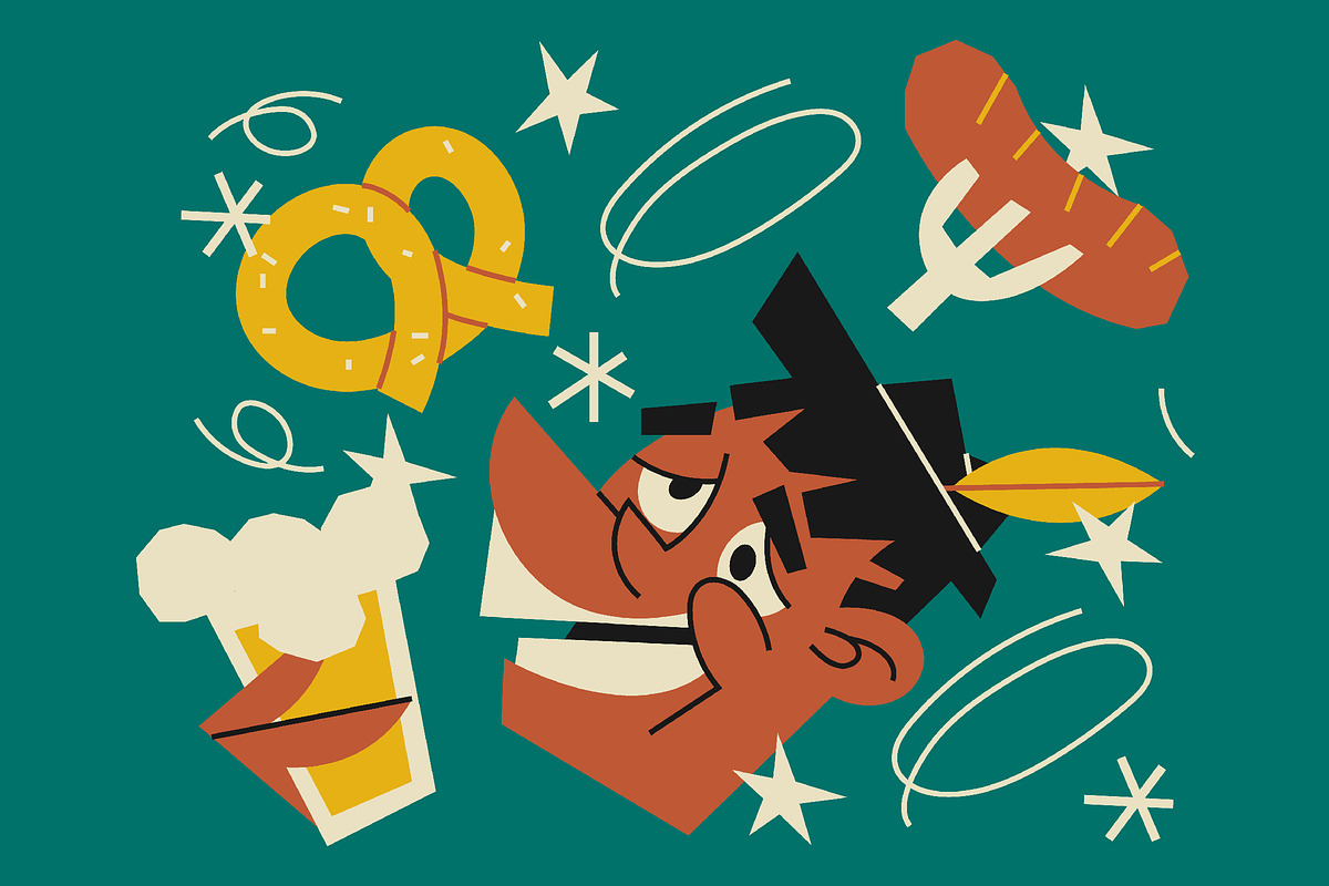 Octoberfest Full Illustration, an Illustration by graphicook