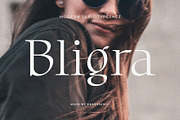 Bligra – Modern Serif Typeface, a Serif Font by BrandSemut (Thumbnail 1 of 13)