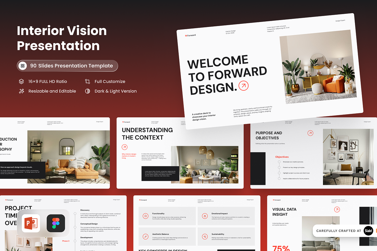 Furniture and Interior Presentation, a Presentation Template by SLAB! Design (Photo 1 of 9)