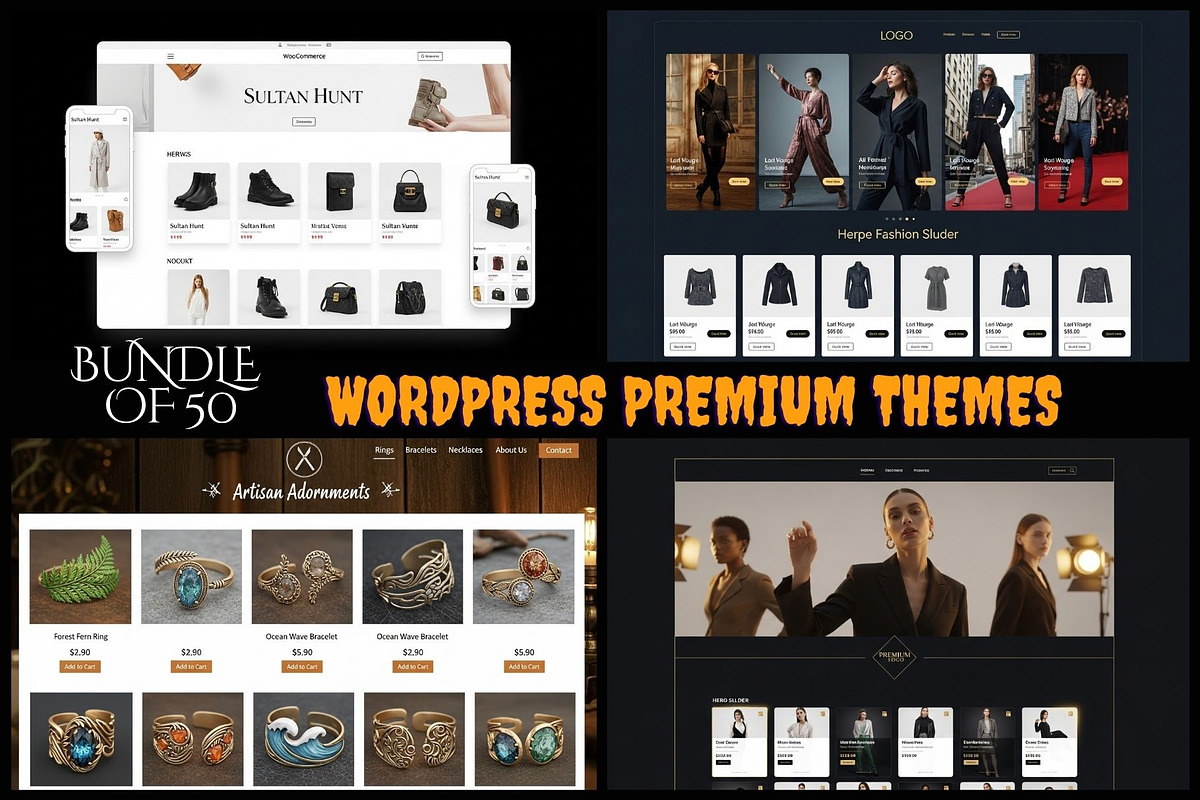 WordPress WooCommerce Themes 50+, a WordPress Template by Crox Studio | Digital (Photo 1 of 36)