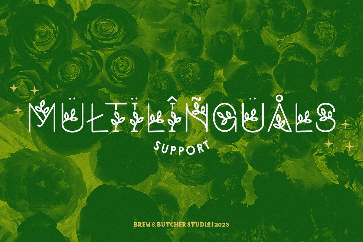 Loryme | Decorative | Illustration, a Symbol Font by Brew & Butcher Studio (Photo 4 of 9)