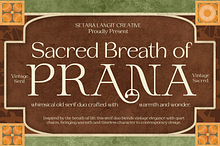 Prana - Sacred Vintage Duo