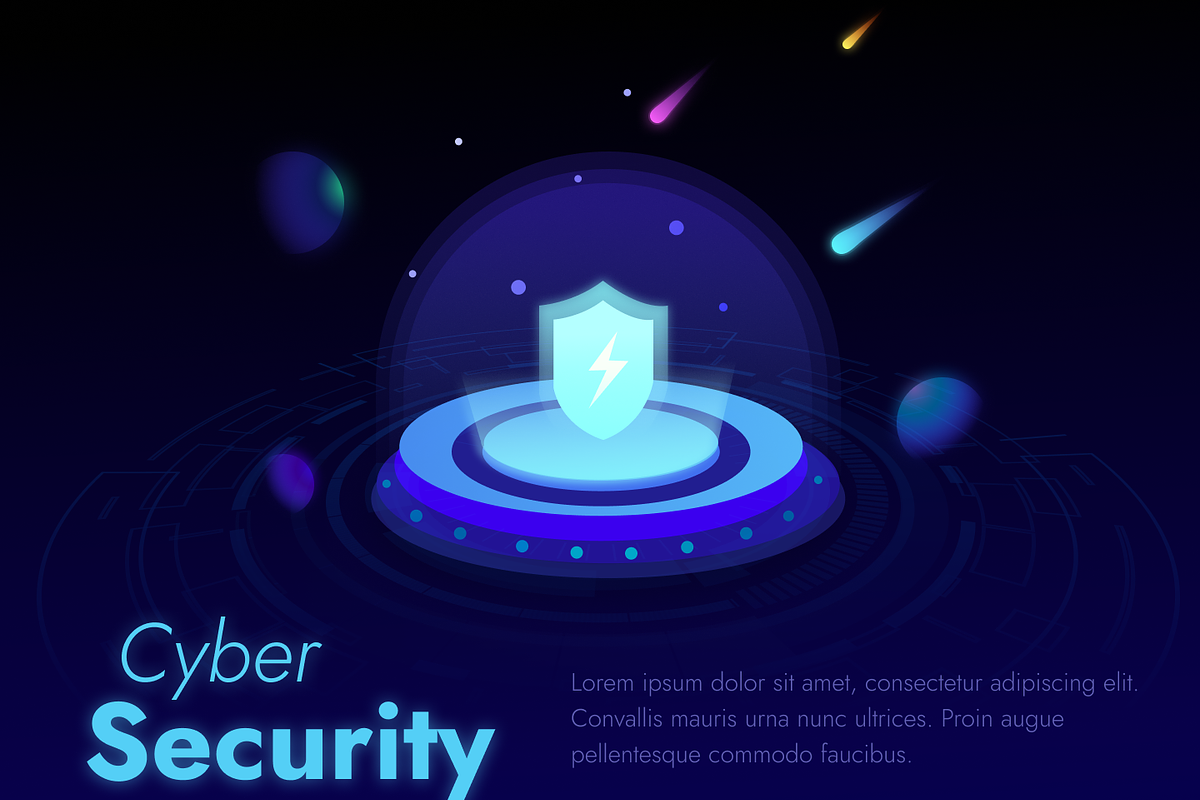 Cyber Security, a Landing Page Template by FoxStore (Photo 2 of 2)