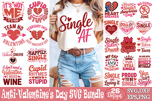 Anti-Valentine s Day SVG Bundle, an Object Graphic by DollarSmart