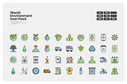 Eco Friendly Environment Icon Pack, a Duotone Icon by erifqizeicon (Thumbnail 3 of 3)