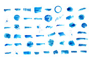 50 Watercolor Stroke Element, a Texture Graphic by freeject.net (Thumbnail 2 of 2)