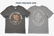 Bella 3650 Short Sleeve Tee Mockups, a Shirt Mockup by GraphicHero (Thumbnail 3 of 9)