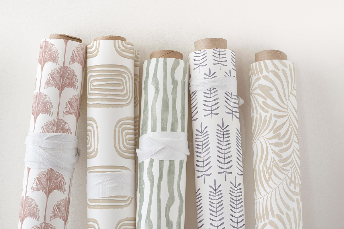 Kanso Japandi Organic Patterns, a Pattern Graphic by mila_leev (Photo 6 of 19)