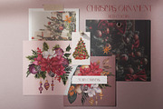 Watercolor Christmas ornaments, an Object Graphic by ma_i_vi (Thumbnail 2 of 20)