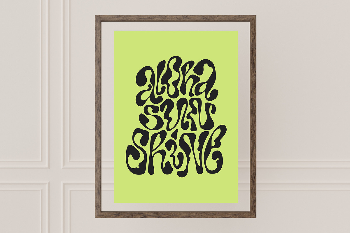 Y2K Lettering Vol.4 Summer Vibes, an Object Graphic by Oksana Trygub (Photo 5 of 15)
