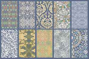 William Morris Vintage Pattern 10