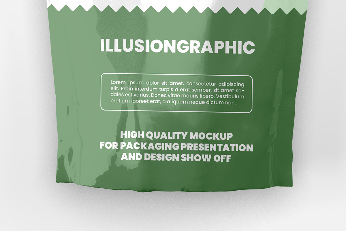 Doypack Mock-up - 9 Views, a Packaging Mockup by Illusiongraphic (Photo 11 of 19)