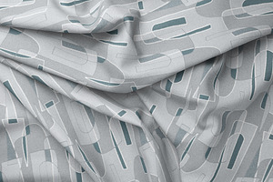 Linear Abstract Seamless Pattern