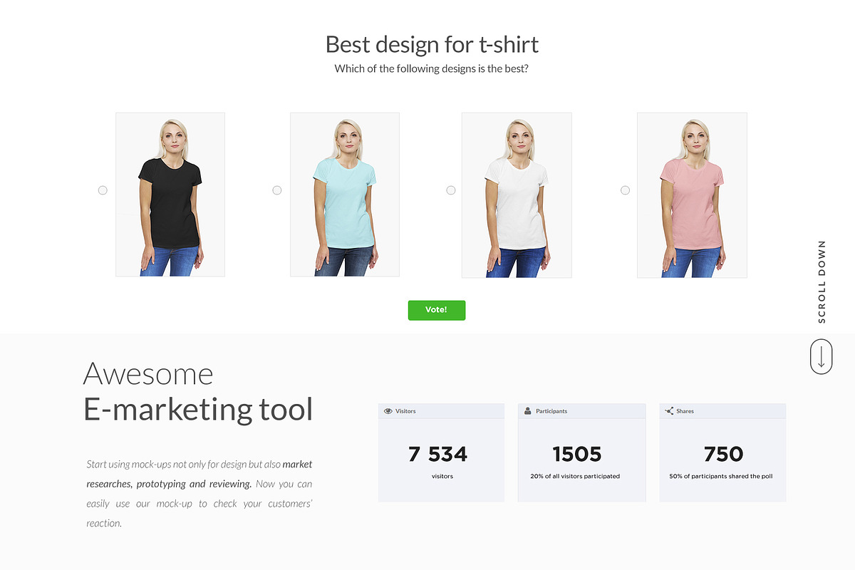 Women T-Shirt Mockups Set FREE DEMO, a Books & Magazine Mockup by Apparel_Mockups (Photo 20 of 27)