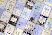 Charity Instagram Post Templates, a Social Media Template by CanvaTemplateClubCo (Thumbnail 1 of 9)