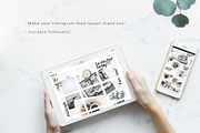 Instagram PUZZLE template-InstantPic, a Social Media Template by CreativeFolks (Thumbnail 3 of 5)