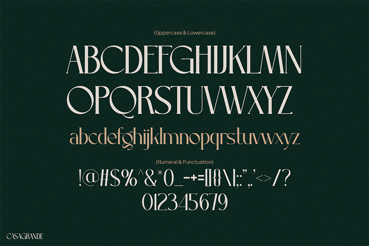 Casagrande, a Serif Font by Pinisi ART (Photo 2 of 10)