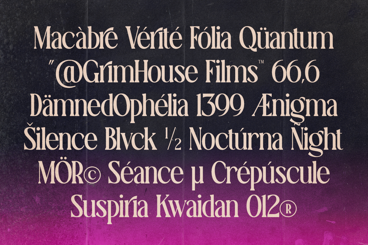 TT Montero Serif Condensed, a Serif Font by truetype (Photo 9 of 15)