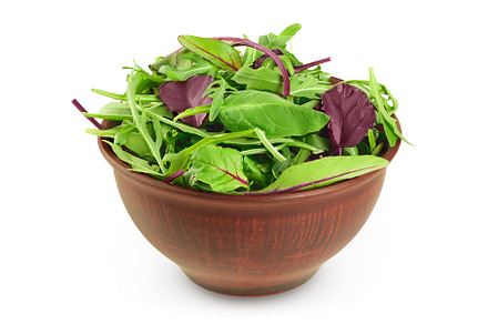Mix salad - arugula, spinach and, a Food & Drink Photo by NataPhoto