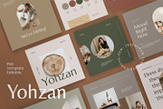Yohzan Instagram Post & Story Brand, a Social Media Template by Dirtytemp Studio (Thumbnail 10 of 10)
